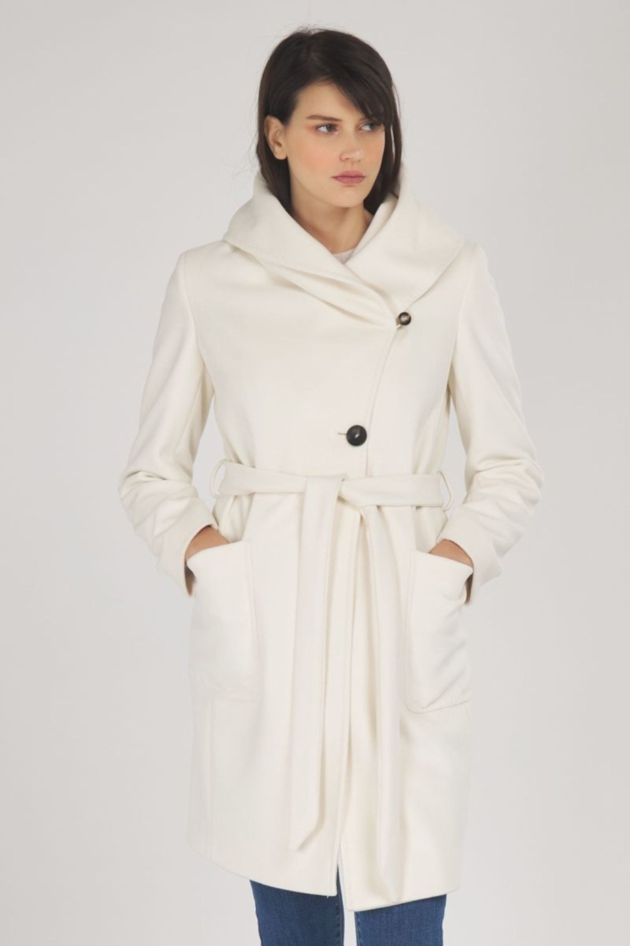 Donna Capani | Cappotto Donna Bianco