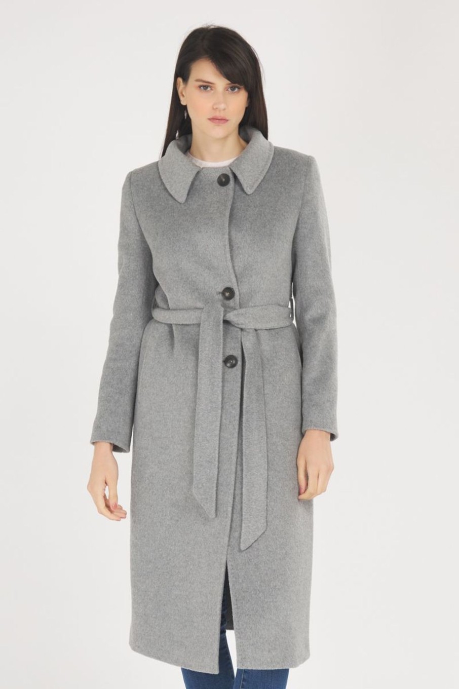 Donna Capani | Cappotto Donna Grigio