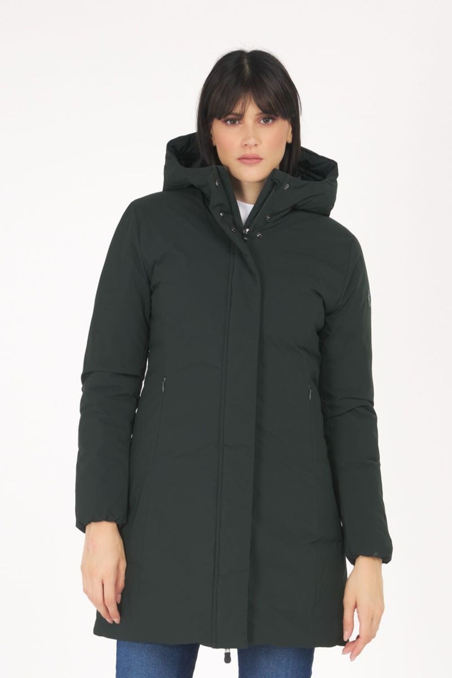 Donna Save The Duck | Parka Donna Verde