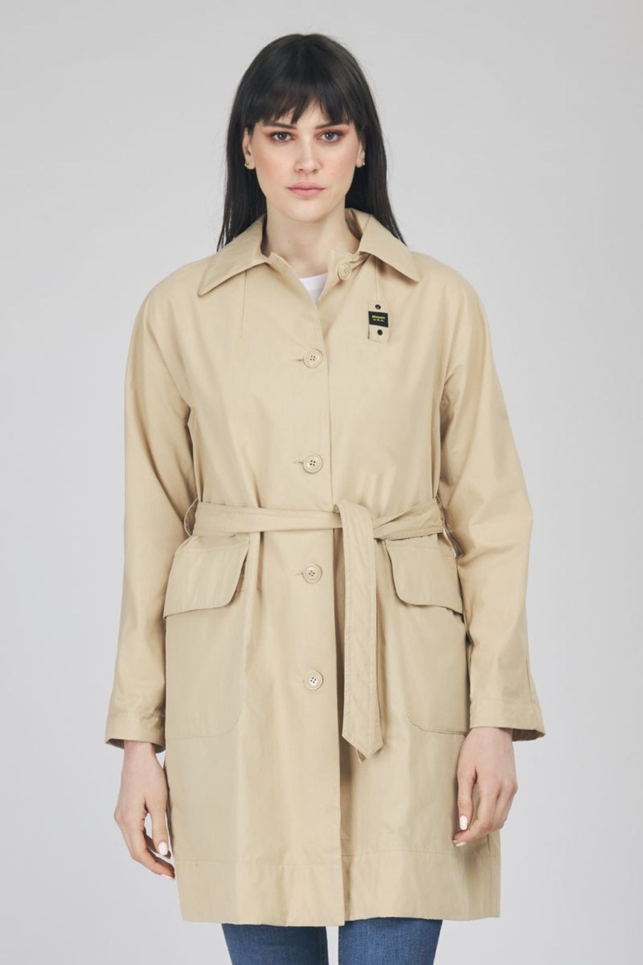 Donna Blauer Usa | Trench Donna Beige