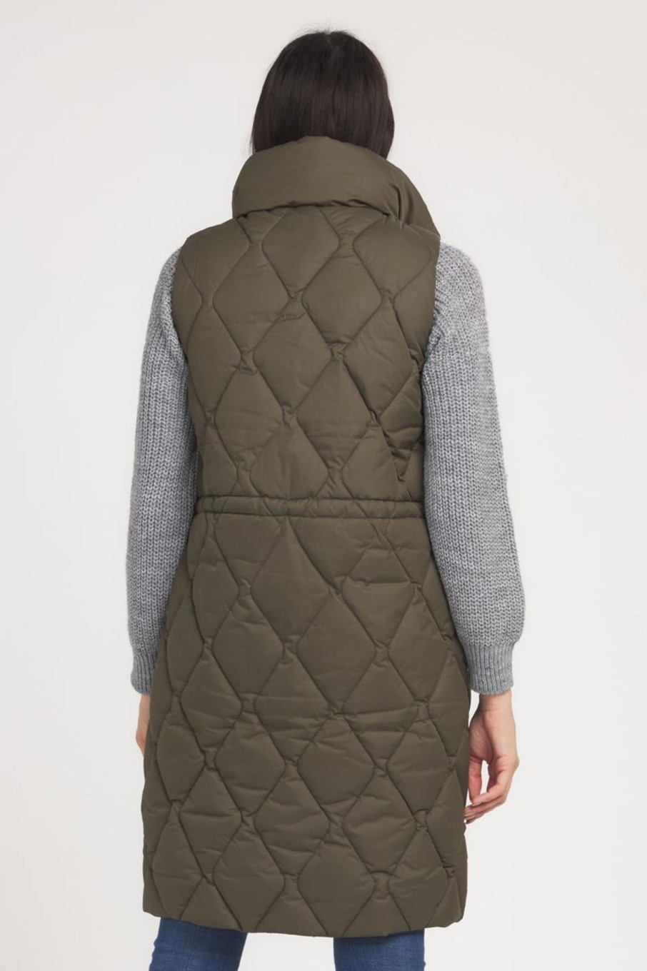 Donna Barbour | Gilet Donna Verde Oliva