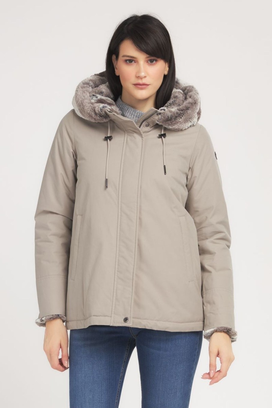 Donna Canadiens | Parka Donna Beige