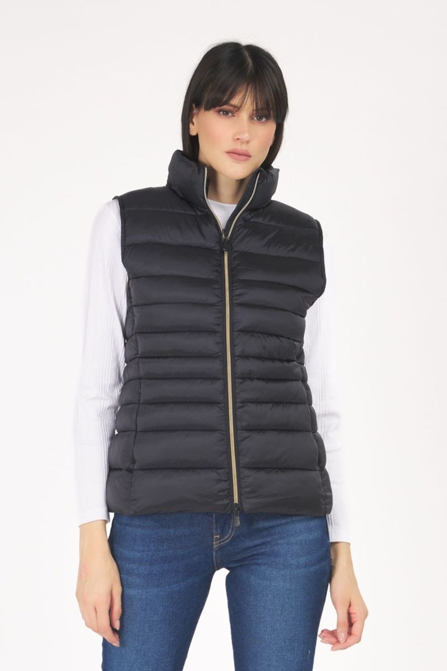 Donna Save The Duck | Gilet Donna Nero