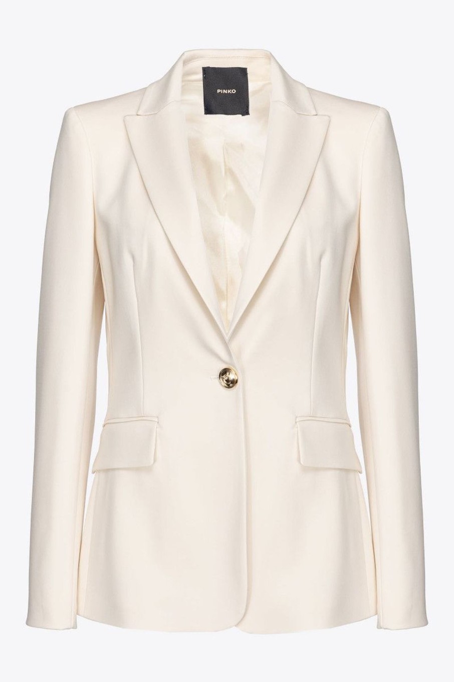 Donna Pinko | Blazer Monopetto Donna Beige