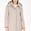 Donna Woolrich | Parka Donna Beige