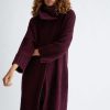 Donna Liu-jo | Cappotto Boucle' Donna Bordeaux