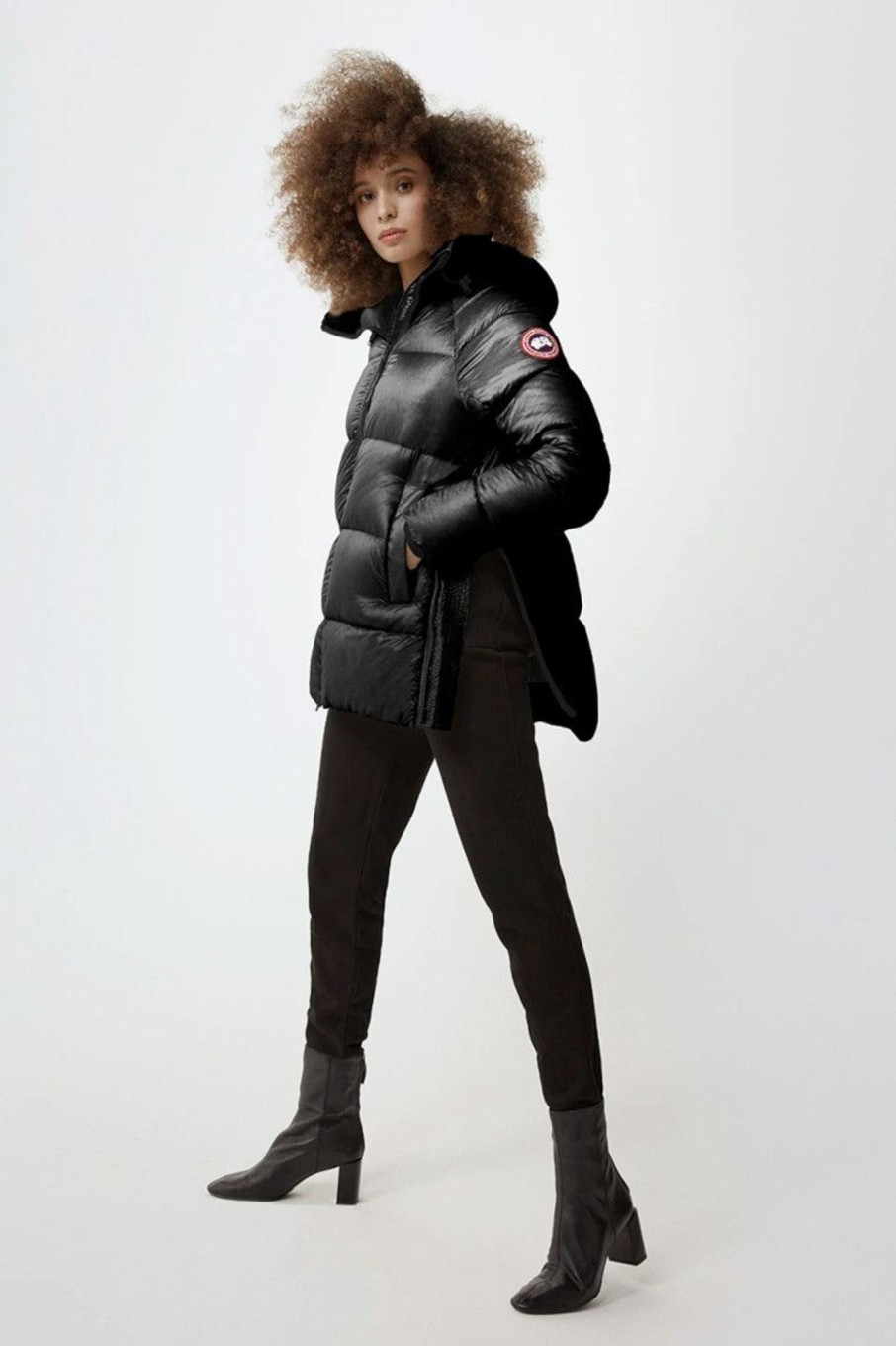 Donna Canada Goose | Piumino Cypress Donna Nero