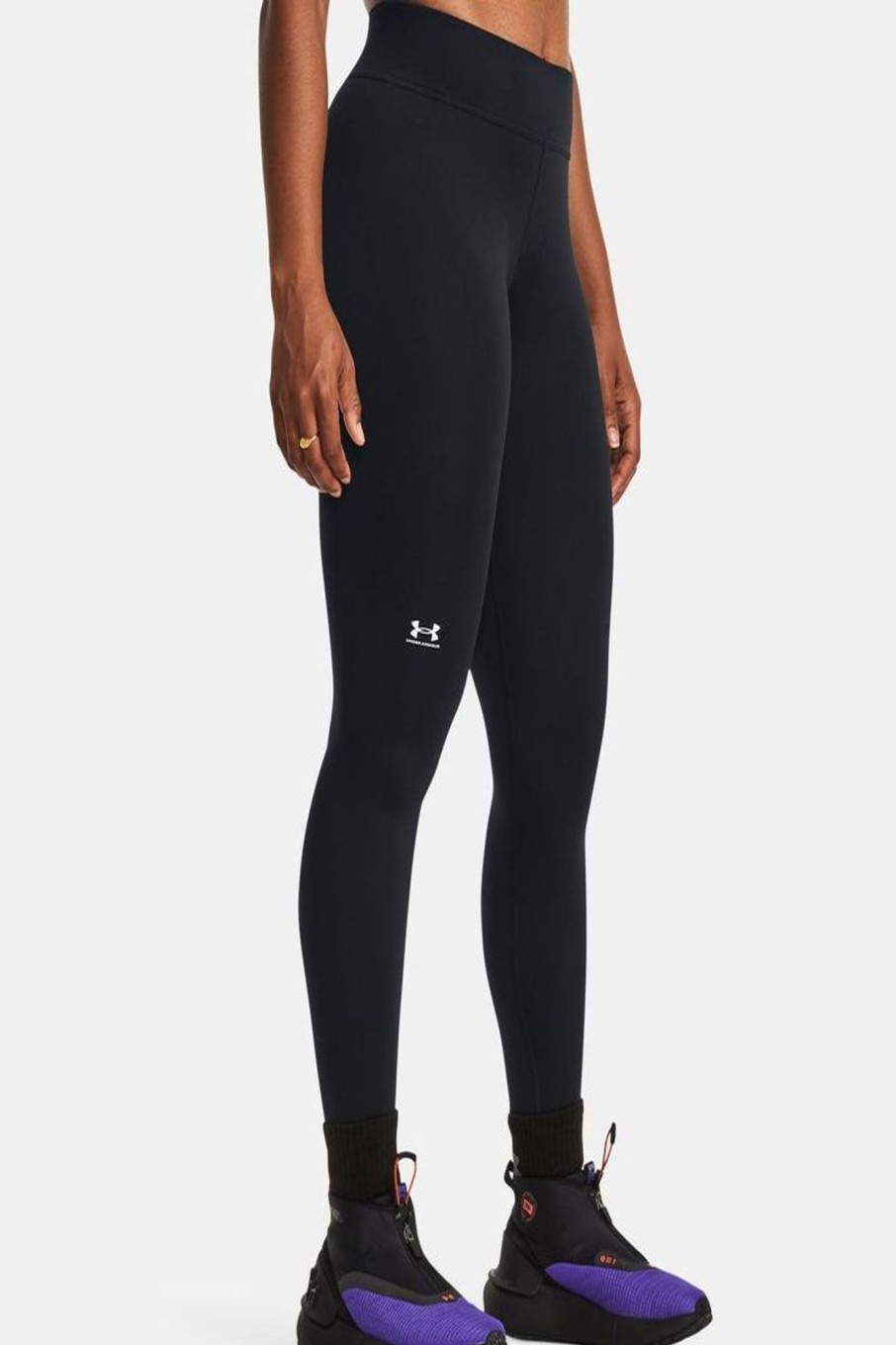 Donna Under Armour | Leggings Coldgear® Authentics Da Donna Nero