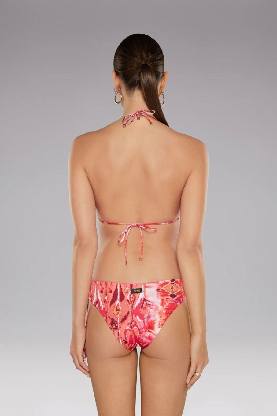 Donna F**k Bikini | Bikini Triangolo E Slip Fisso Dreamcatcher Donna Rosa