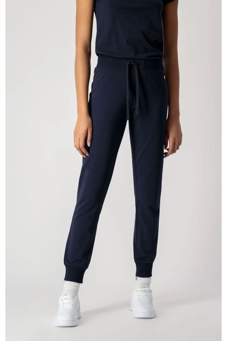 Donna Champion | Joggers In Cotone Elasticizzato Donna Blu