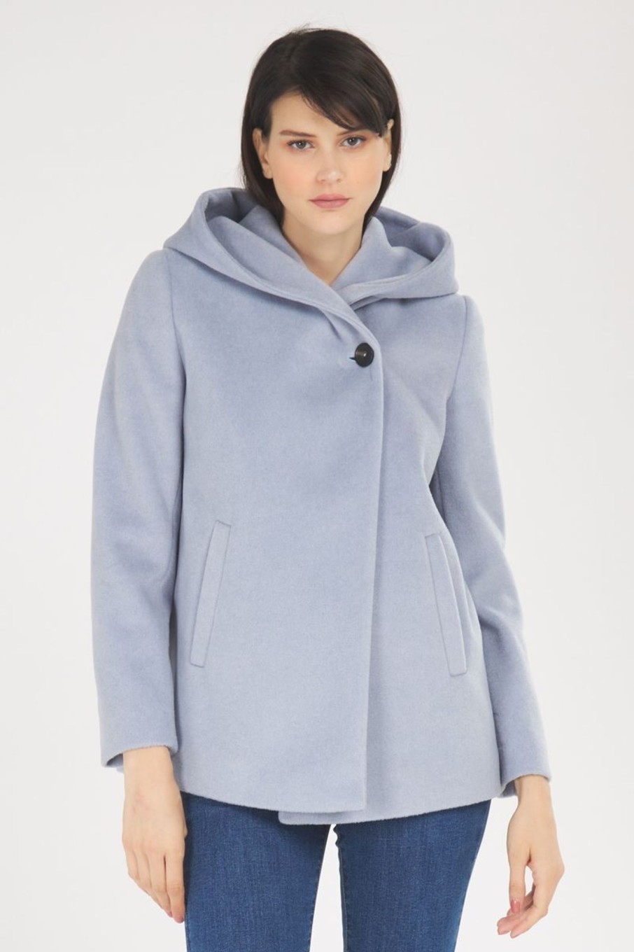 Donna Capani | Cappotto Donna Azzurro