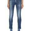 Donna Diesel | Jeans Skinny 2015 Babhila Donna Blu