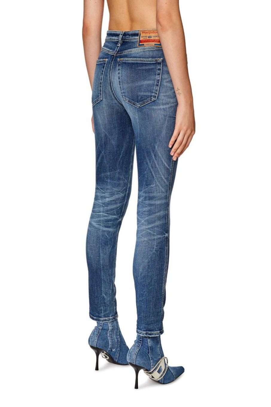 Donna Diesel | Jeans Skinny 2015 Babhila Donna Blu