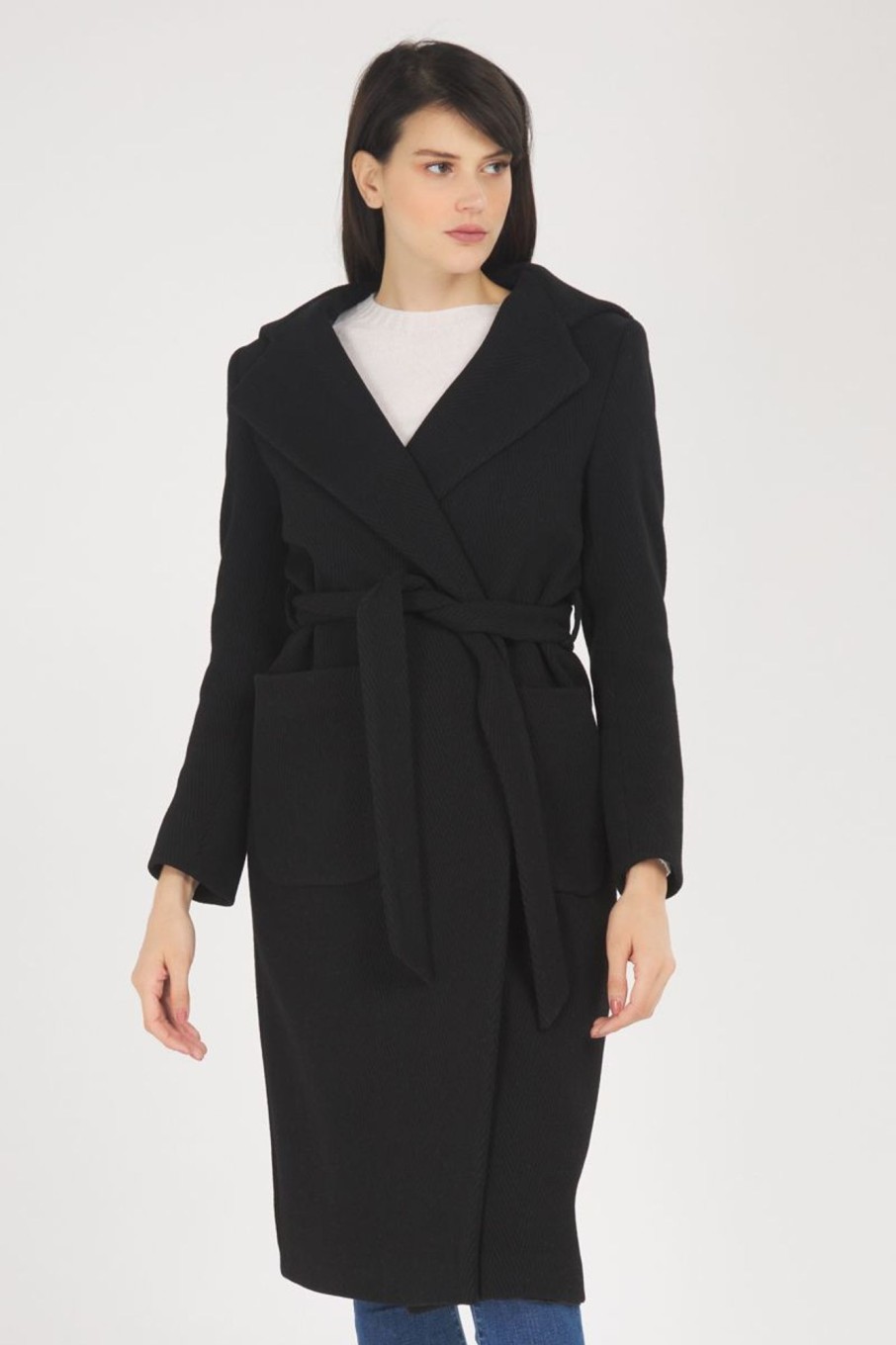 Donna Capani | Cappotto Donna Nero