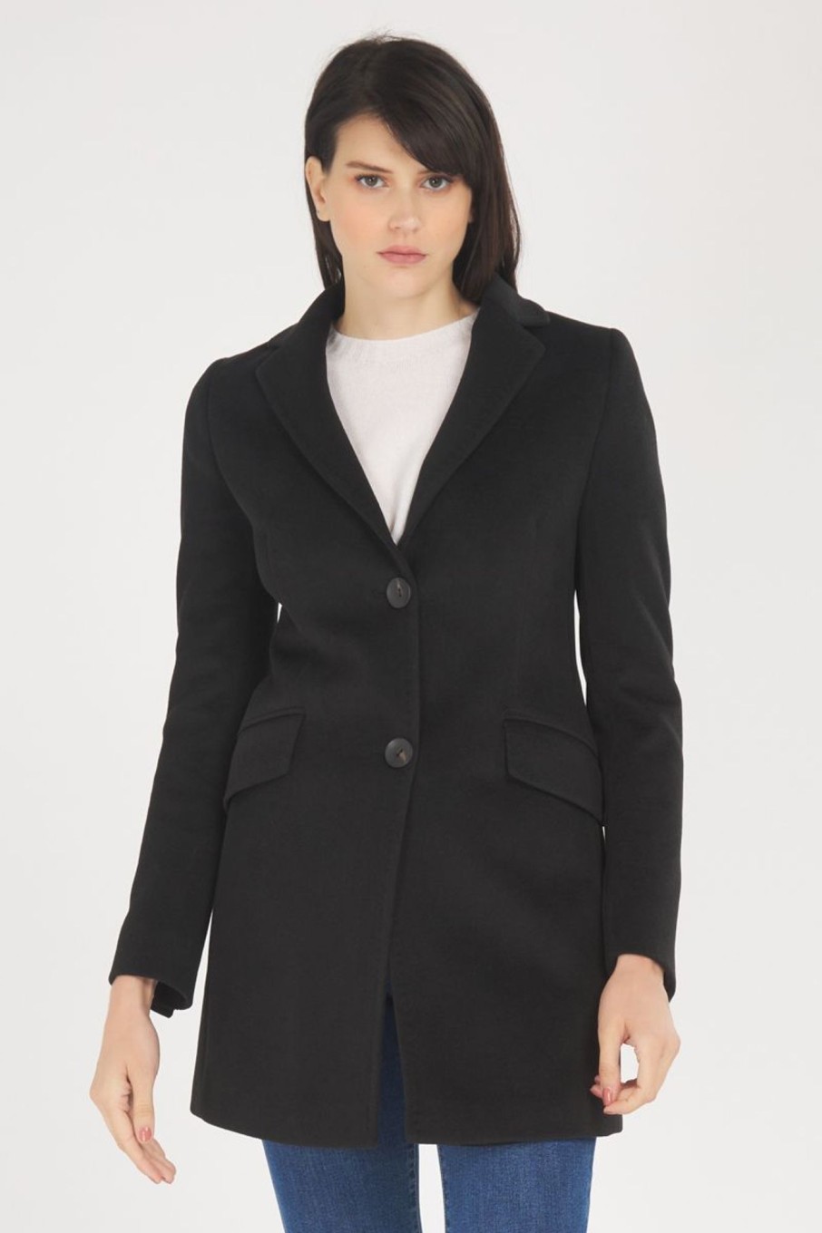 Donna Capani | Cappotto Donna Nero