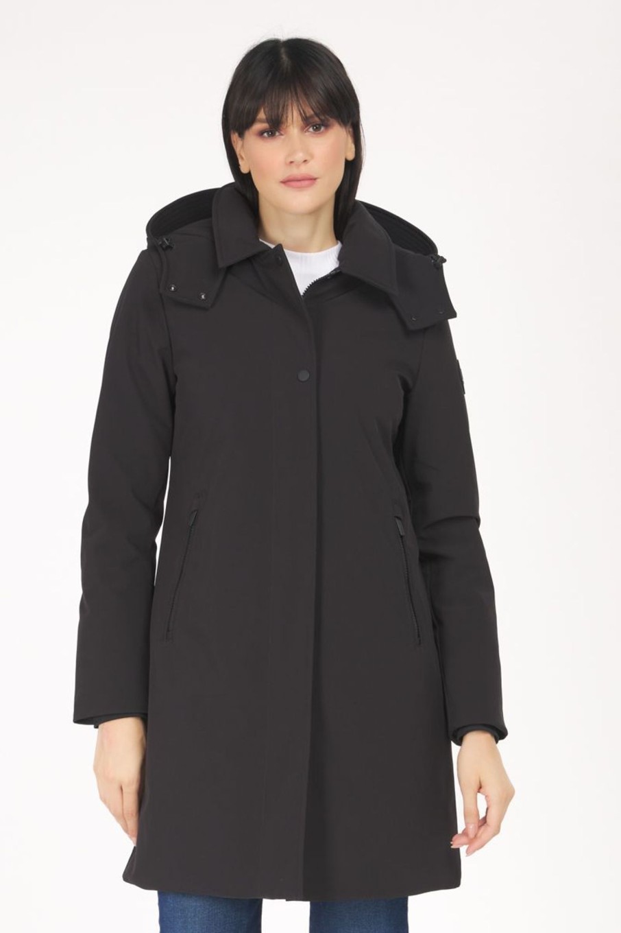 Donna Woolrich | Parka Donna Nero