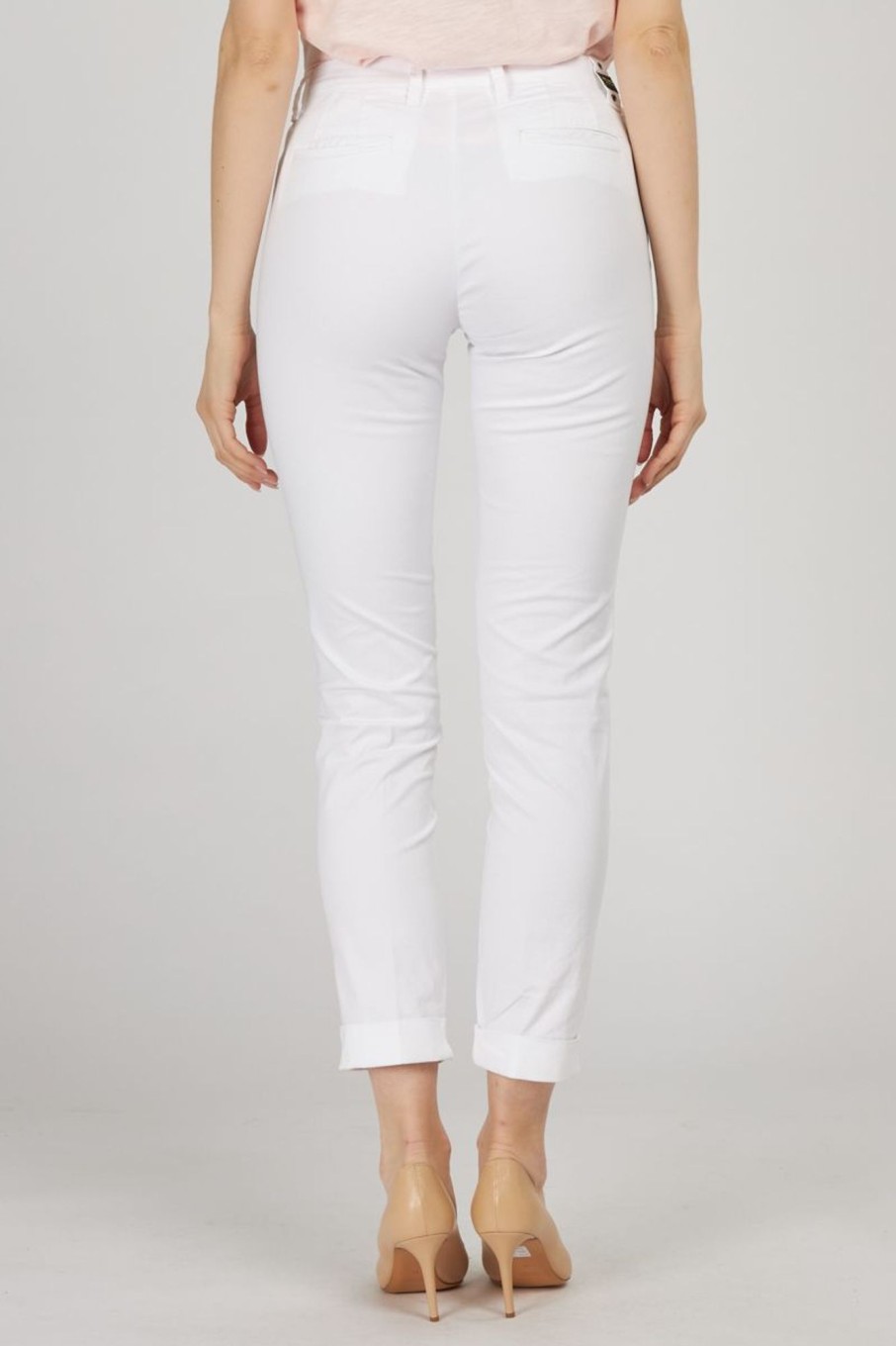 Donna Blauer Usa | Pantaloni Donna Bianco