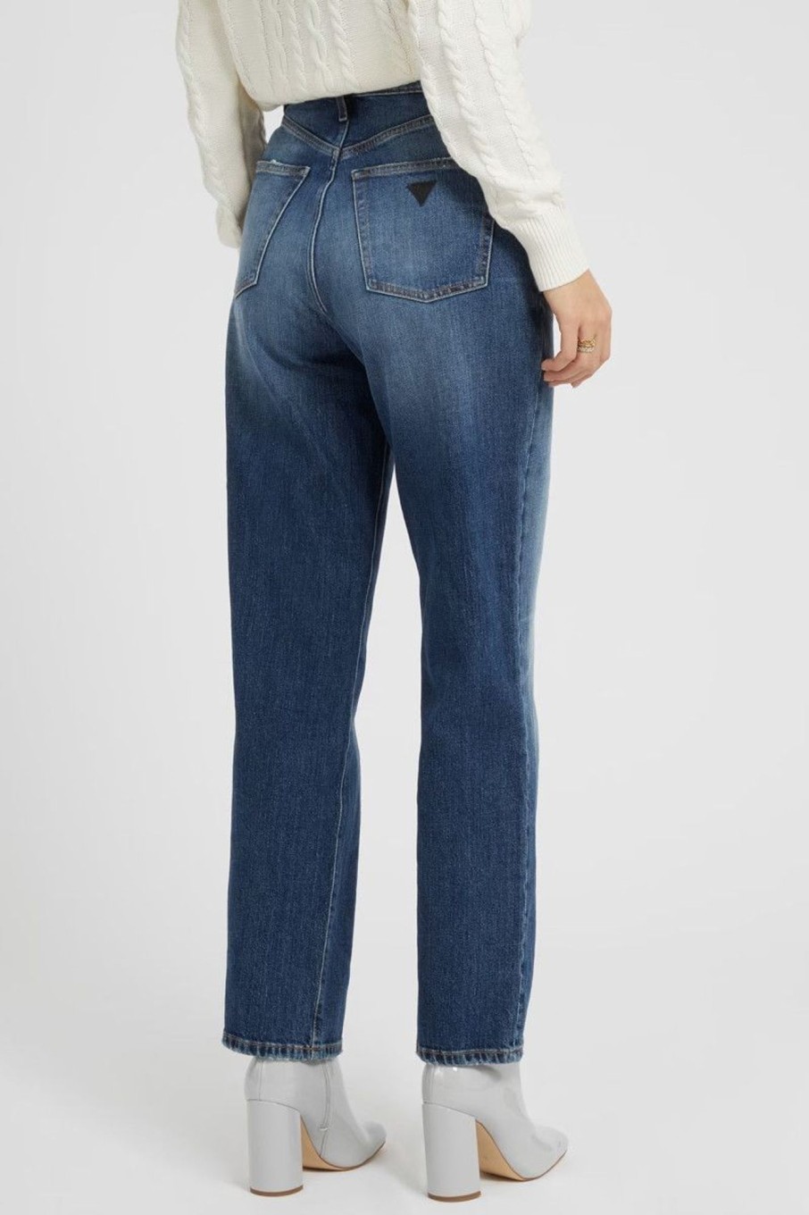 Donna Guess | Jeans Straight Donna Blu