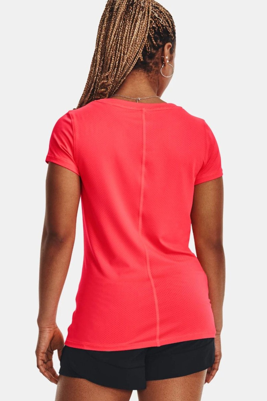 Donna Under Armour | Maglia A Manica Corta Heatgear® Armour Donna Fucsia