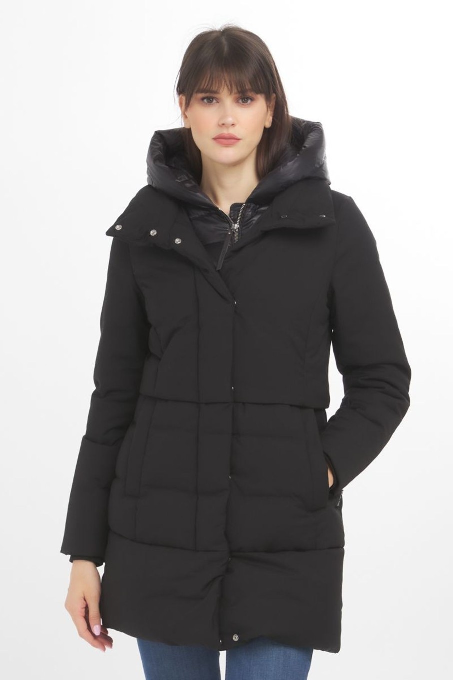 Donna Woolrich | Parka Donna Nero