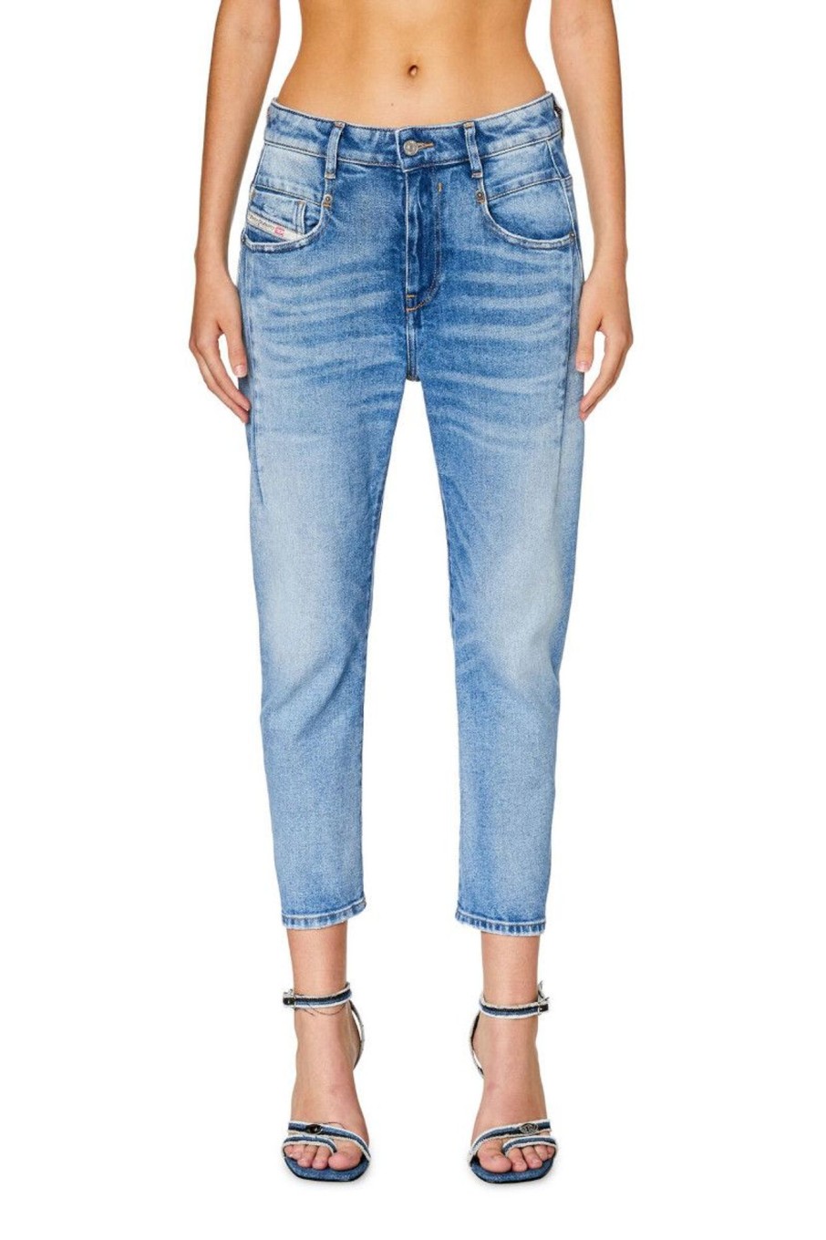 Donna Diesel | Jeans Boyfriend Donna Azzurro