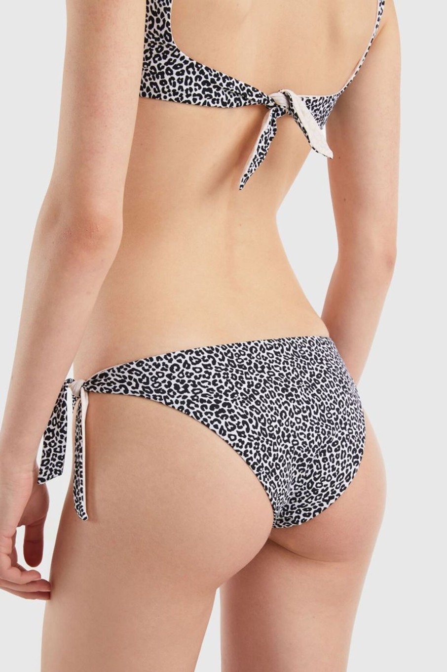 Donna Benetton Bikini | Slip Mare Reversibili Animalier Donna Fantasia