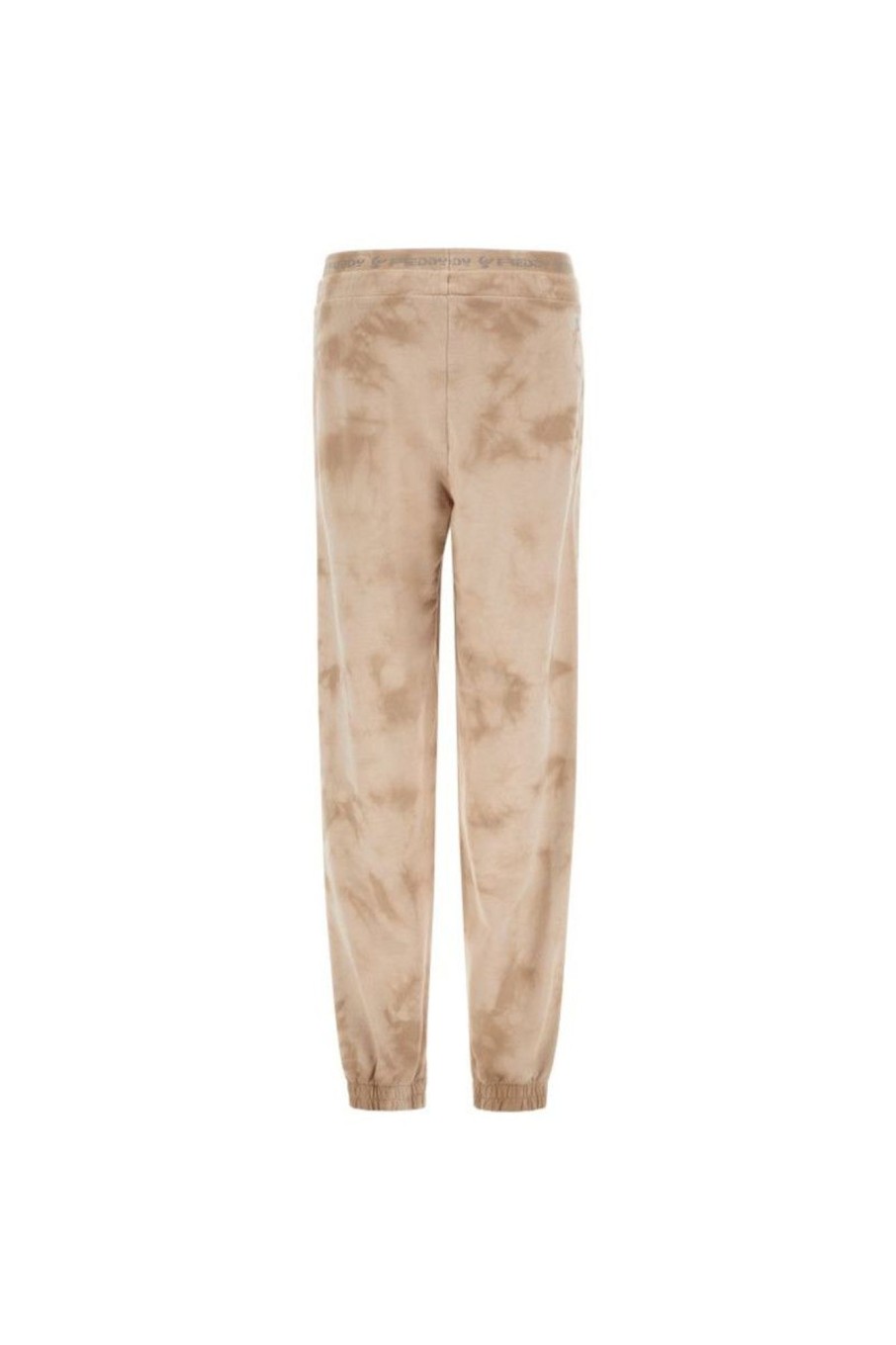 Donna Freddy | Pantaloni Sportivi Tie Dye Donna Beige