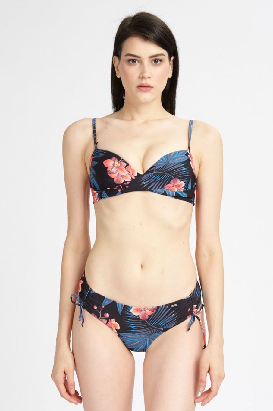 Donna Firefly Bikini | Bikini A Fascia Incrociata Donna Nero