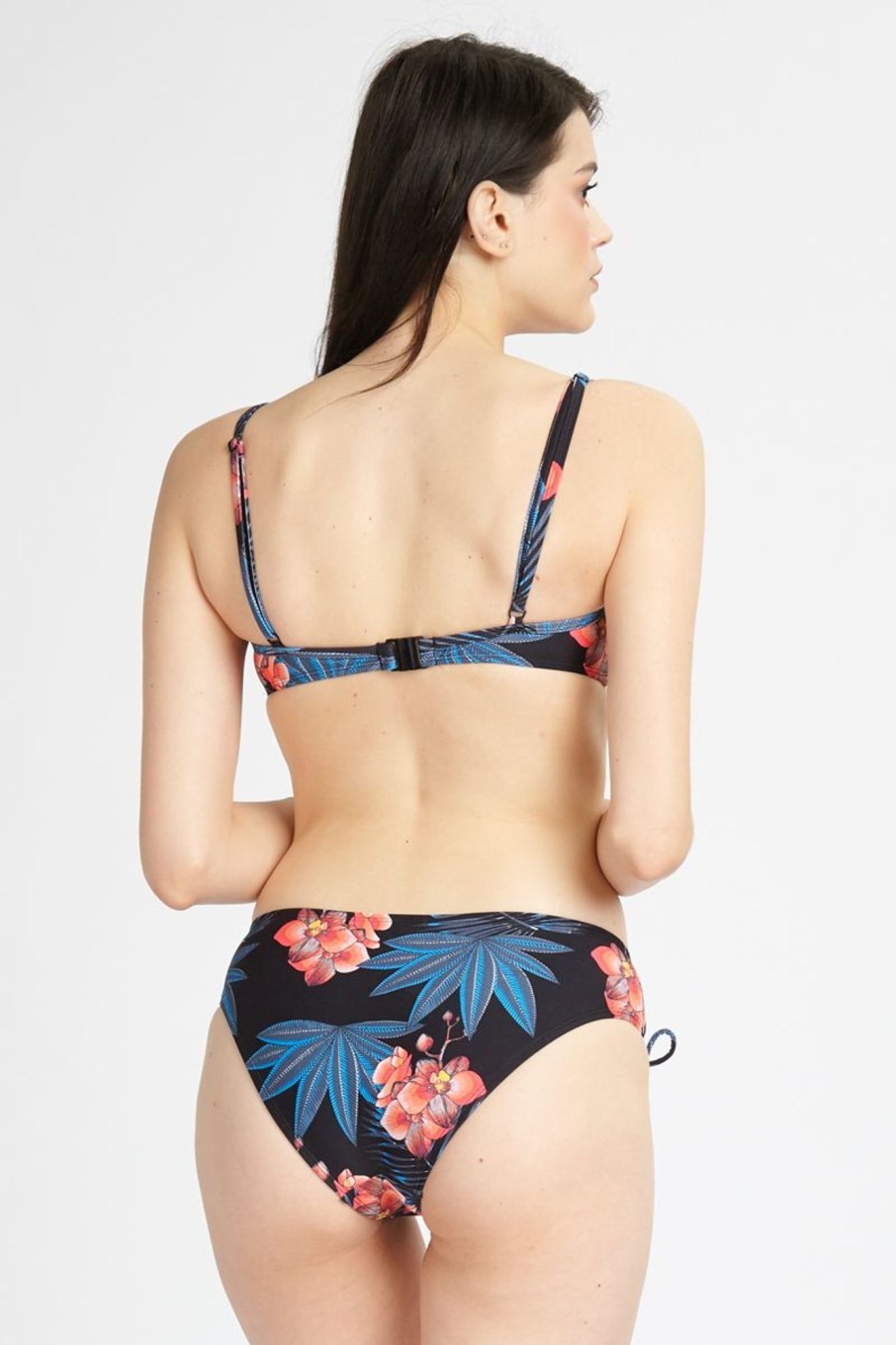 Donna Firefly Bikini | Bikini A Fascia Incrociata Donna Nero