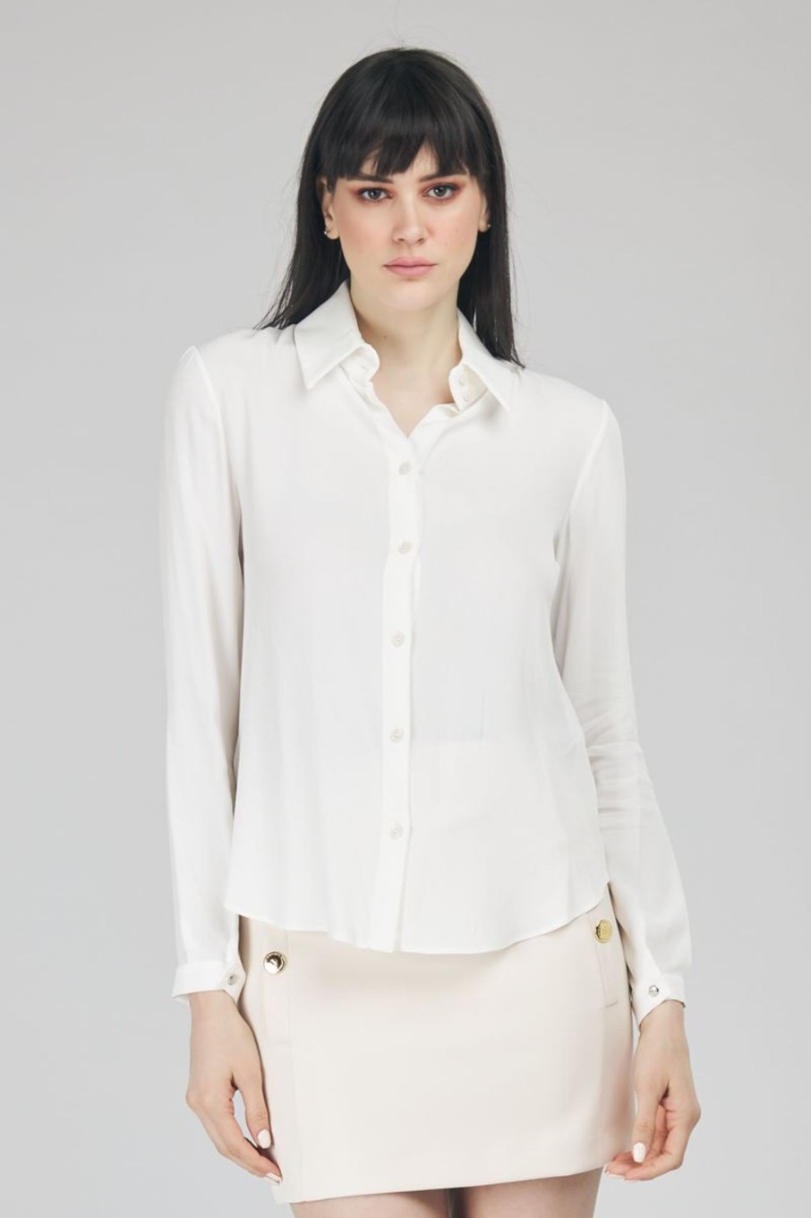 Donna Patrizia Pepe | Camicia Donna Avorio