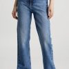 Donna Calvin Klein Jeans | Jeans Diritto A Vita Alta Donna Denim