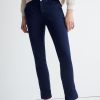 Donna Liu-jo | Pantaloni Chino In Raso Donna Blu