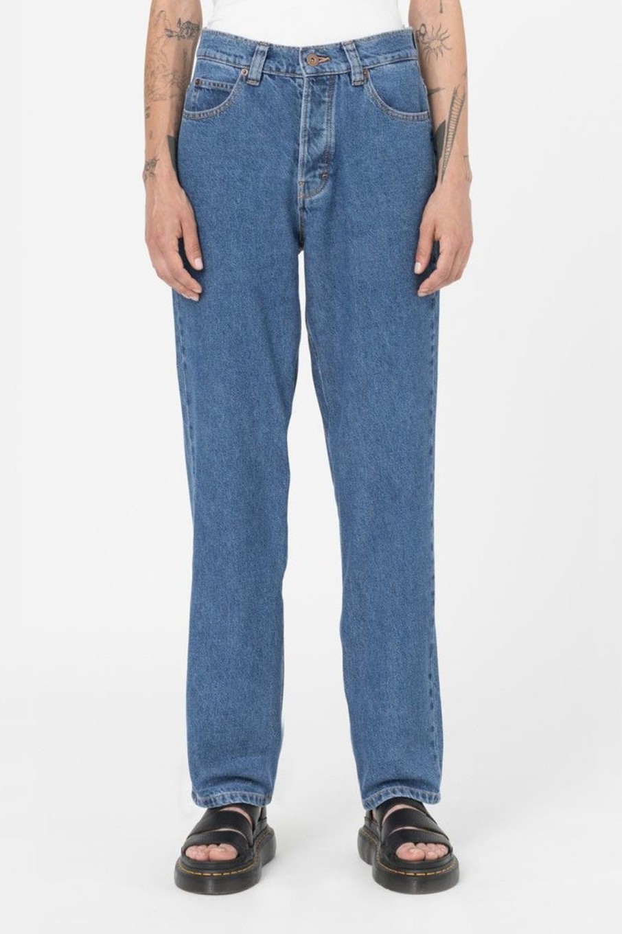 Donna Dickies | Pantaloni Thomasville Denim Donna Denim