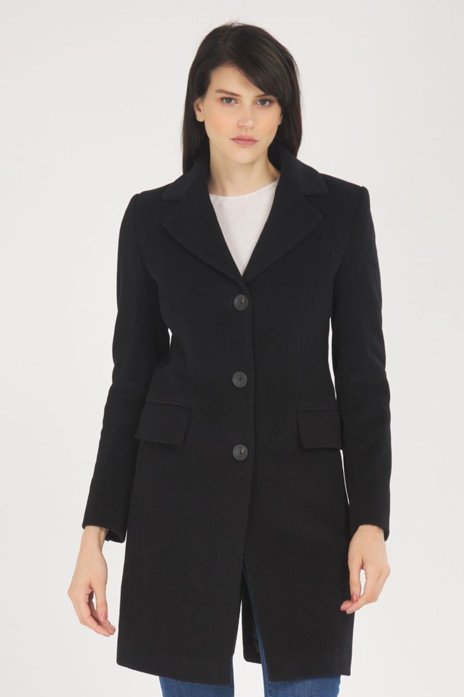 Donna Capani | Cappotto Donna Nero