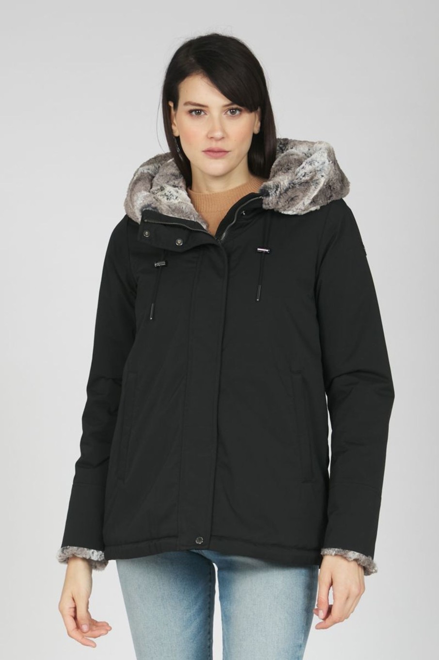 Donna Canadiens | Parka Donna Nero