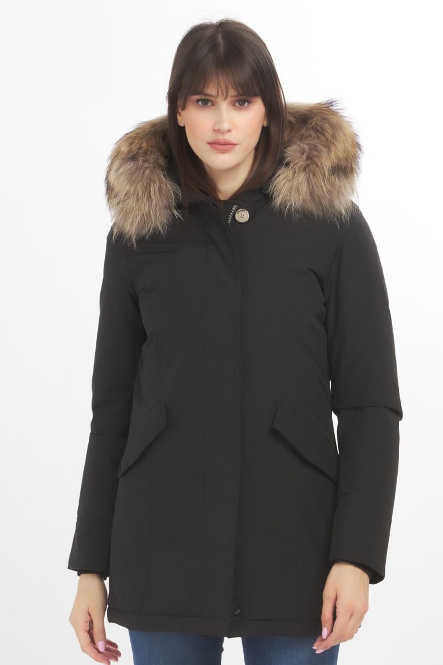 Donna Woolrich | Parka Donna Nero