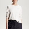 Donna Tommy Hilfiger | T-Shirt 1985 Collection Con Logo Donna Bianco