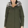 Donna Canadiens | Parka Donna Verde Oliva