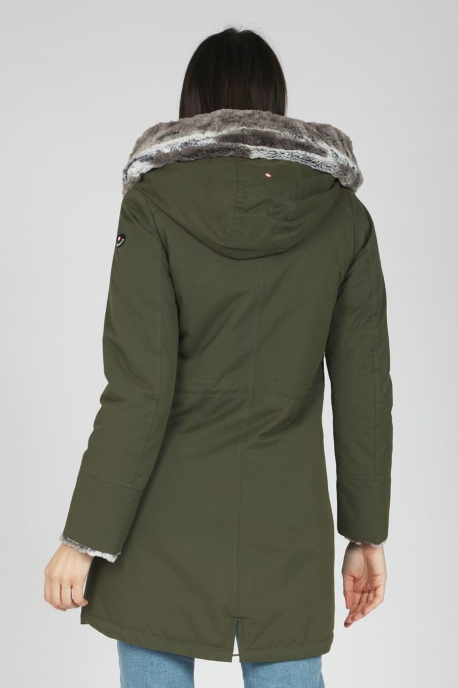 Donna Canadiens | Parka Donna Verde Oliva