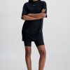 Donna Calvin Performance | Abito A T-Shirt Oversize Donna Nero