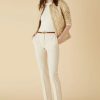 Donna Emme Marella | Pantaloni Slim Donna Bianco