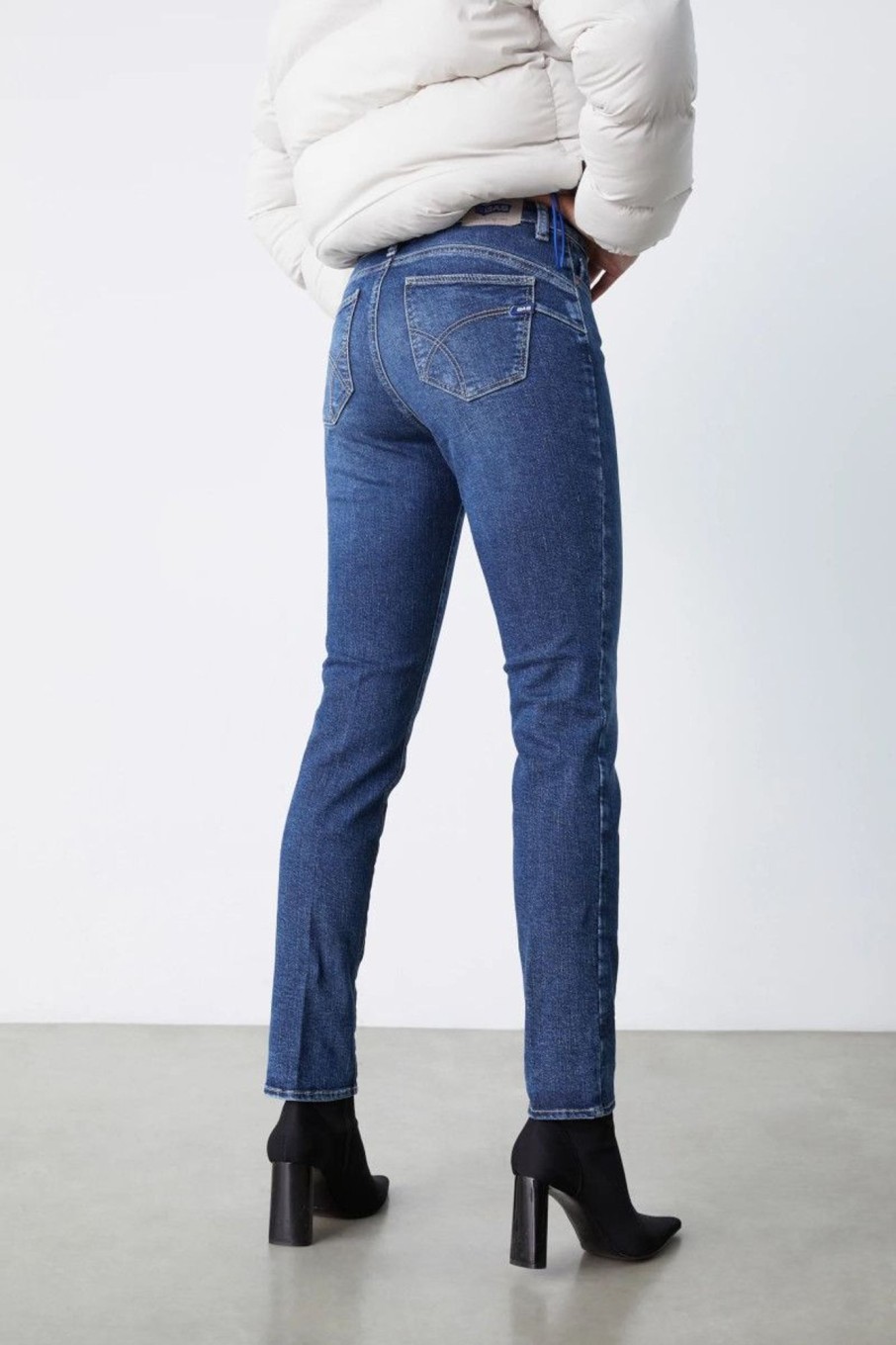 Donna GasJeans | Jeans 5 Tasche Slim Donna Denim