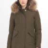 Donna Woolrich | Parka Donna Verde Oliva