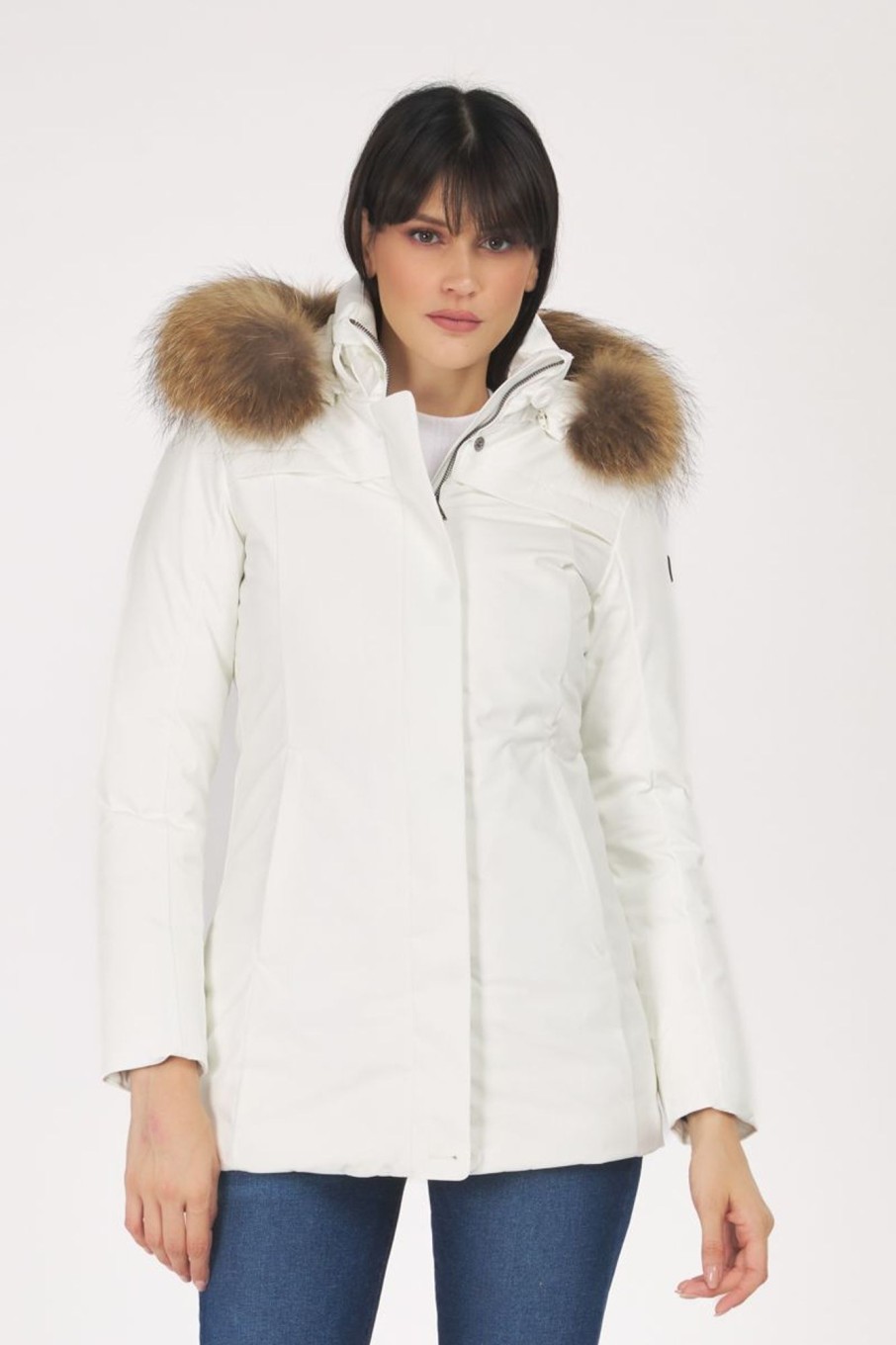 Donna Canadiens | Parka Donna Bianco