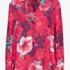 Donna Pinko | Camicia Stampa Hibiscus Donna Fucsia