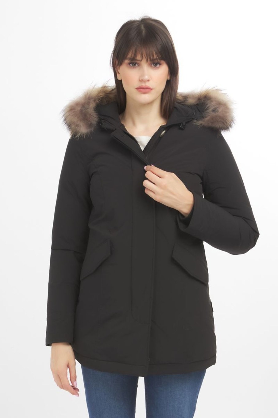 Donna Woolrich | Parka Donna Nero