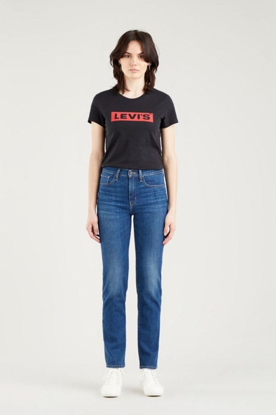 Donna Levi's® | Jeans 724 Dritti Ad Alta Vita Donna Blu