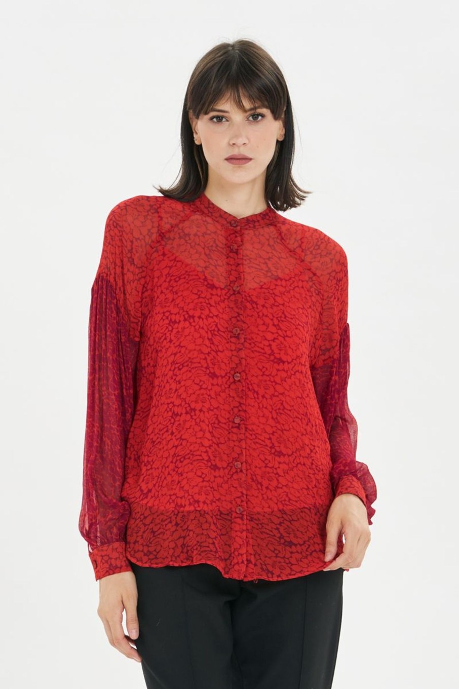 Donna Twin-set | Camicia Donna Rosso