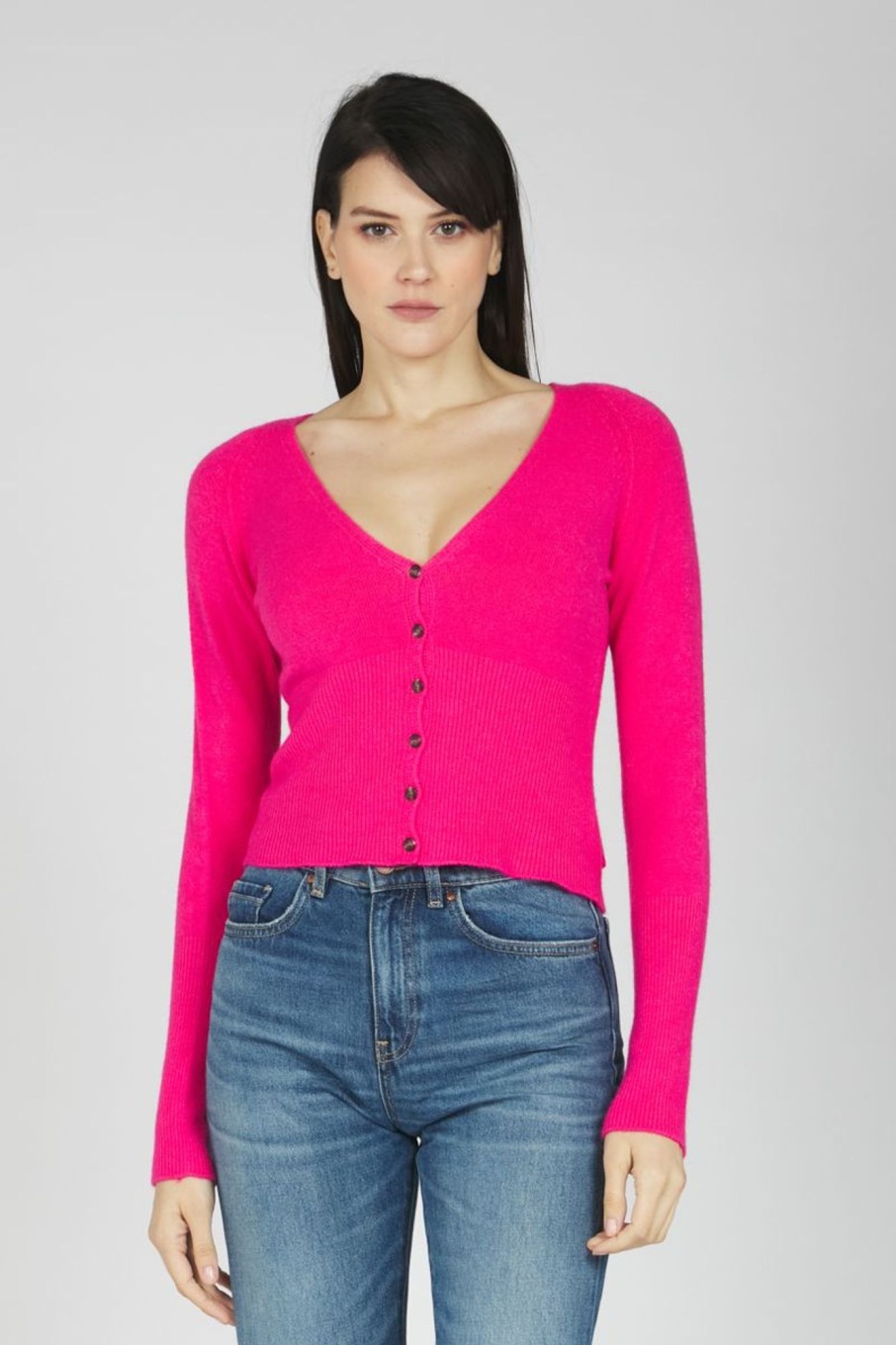 Donna Pa-ten | Cardigan Donna Fucsia