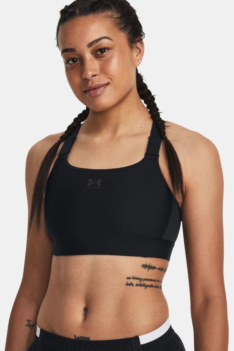 Donna Under Armour | Reggiseno Sportivo Heatgear® Armour High Da Donna Nero